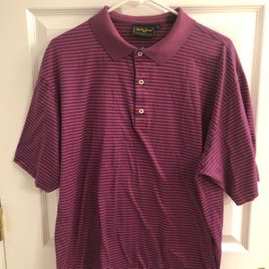 Bobby Jones Golf Shirt - XL - Red & Blue